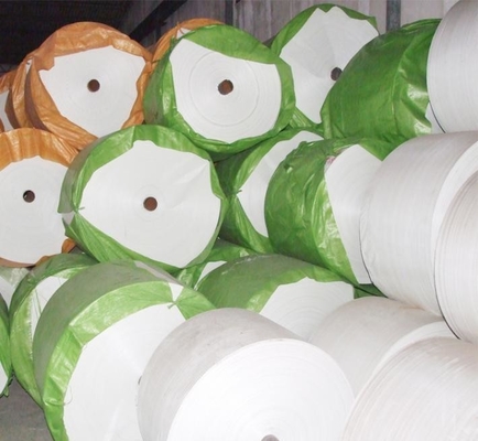 PP Woven Sack Roll Poddany promieniowaniu UV 650D - 2000D Biała tkanina polipropylenowa